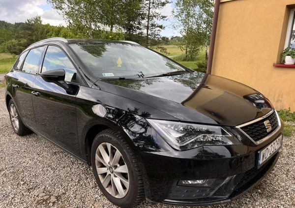 seat leon małopolskie Seat Leon cena 61000 przebieg: 68000, rok produkcji 2019 z Kraków